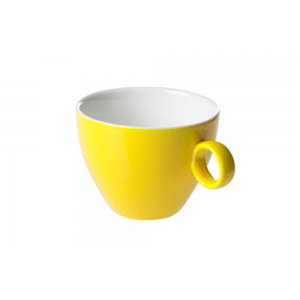 cappuccinokop geel bart Maastricht Porselein